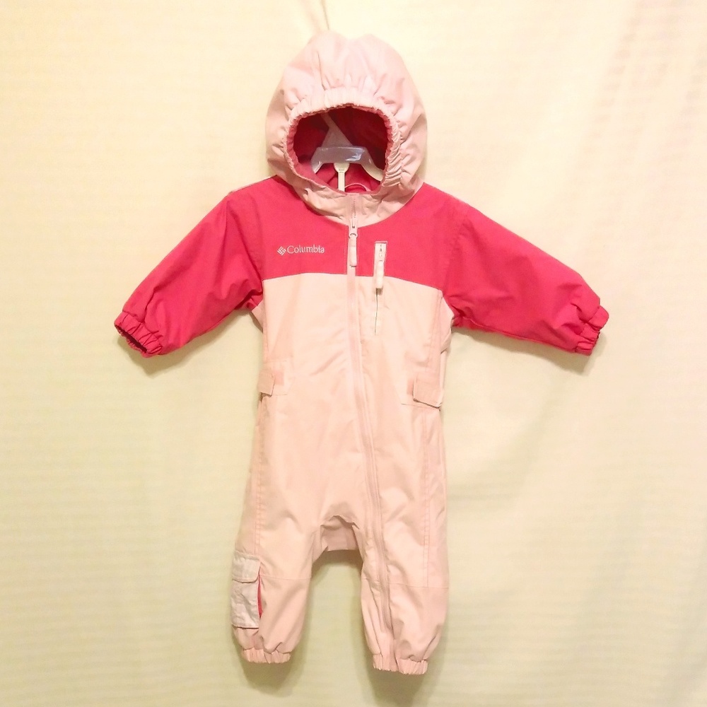 PRETTY LITTLE COLUMBIA PINK SNOW SUIT